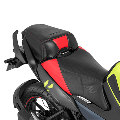 Seat Cover in Blazing Sports Red For Xtreme 160 V4 - Split Seat Seat Cover in Blazing Sports Red For Xtreme 160 V4 - Split Seat