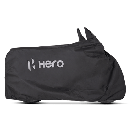 Hero Genuine Bike Body Cover for All Hero Commuter Bikes 100, 125, 160 CC | Lightweight & Durable | Heat-Resistant Material | UV Protection | Water Resistant | Universal Fit