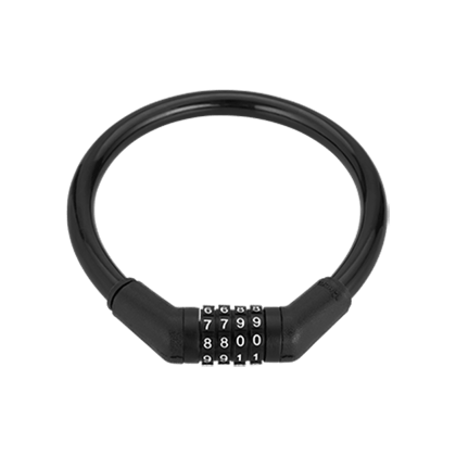 Premium Number Helmet Lock- High Quality bend with soft top material and sturdy Lock