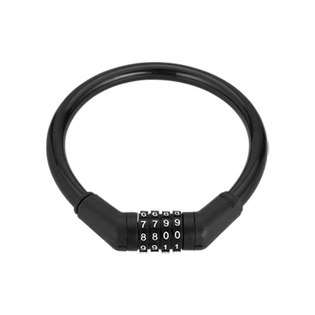 Premium Number Helmet Lock- High Quality bend with soft top material and sturdy Lock