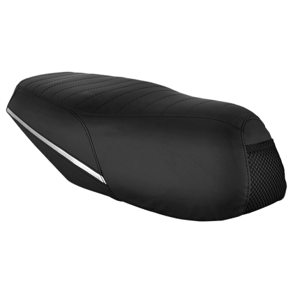 Seat cover in Silver Stripes for Pleasure