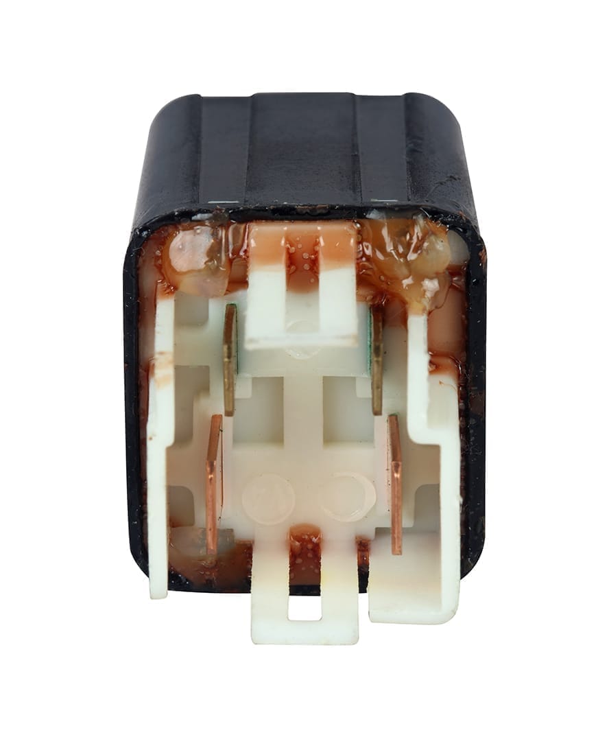 Hero Genuine Starter Relay 38501KTP890S for HF Deluxe | Splendor Plus | Passion Pro | Pleasure Plus | Destini 125 | Maestro Edge | Xoom | Passion Xpro | Duet | Pleasure | Splendor NXG | Reliable Engine Start | OEM Fit