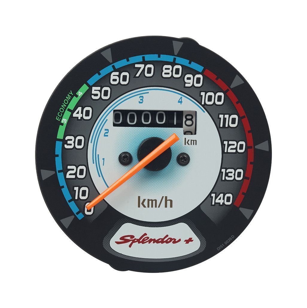 Hero Genuine Speedometer – Accurate & Clear Display for Splendor Plus - 37210AAEH51S