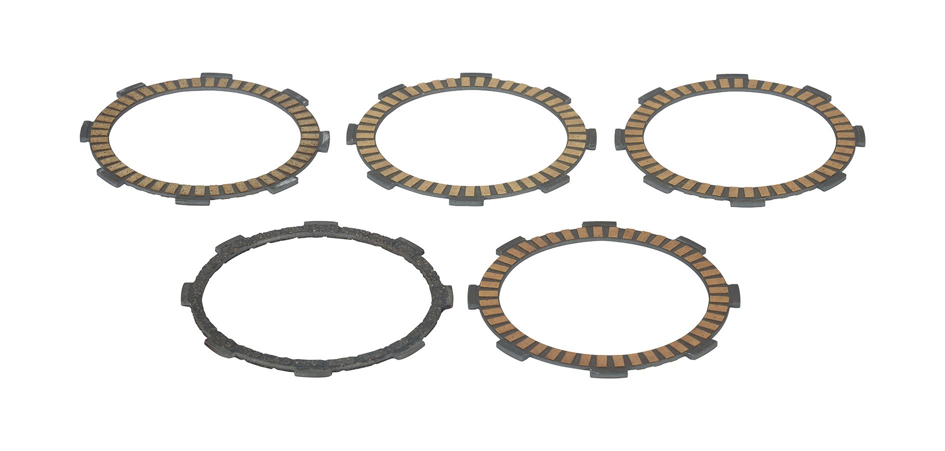 Hero Genuine Clutch Friction Disc Kit / Clutch Friction Plate Kit for Karizma & Karizma ZMR | High Friction Performance | OEM Quality | Durable Material | Smooth Power Transfer | Reliable Engagement - K22222KRYA900S