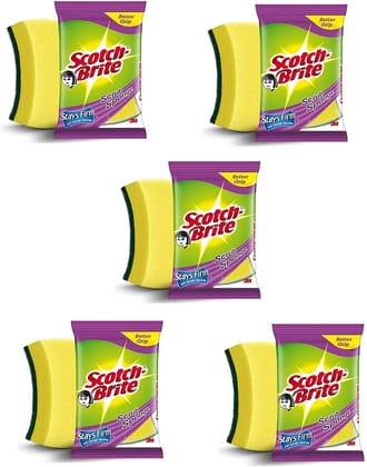 Scotch-Brite Scrub Sponge, 5-Pack Scotch-Brite Scrub Sponge, 5-Pack