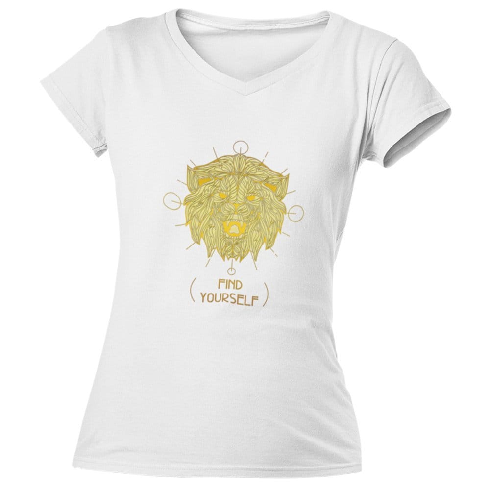 EqualLife Pure Cotton Bio-Washed T-Shirt Chest Printed-Mandala Design with Inspirational Ancient Indian Vedic Quotes -2-by ZingerTees-Women-EL9120193-F