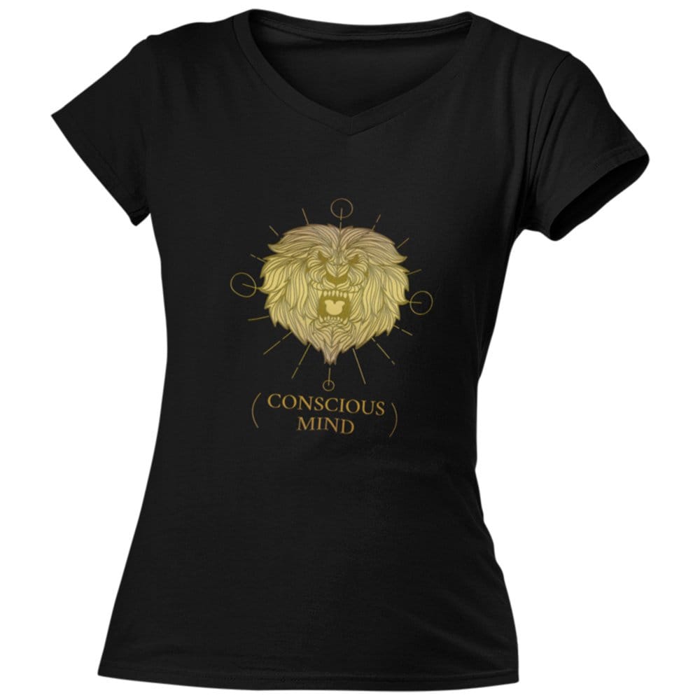 EqualLife Pure Cotton Bio-Washed T-Shirt Chest Printed-Mandala Design with Inspirational Ancient Indian Vedic Quotes -3-by ZingerTees-Women-EL9120194-F
