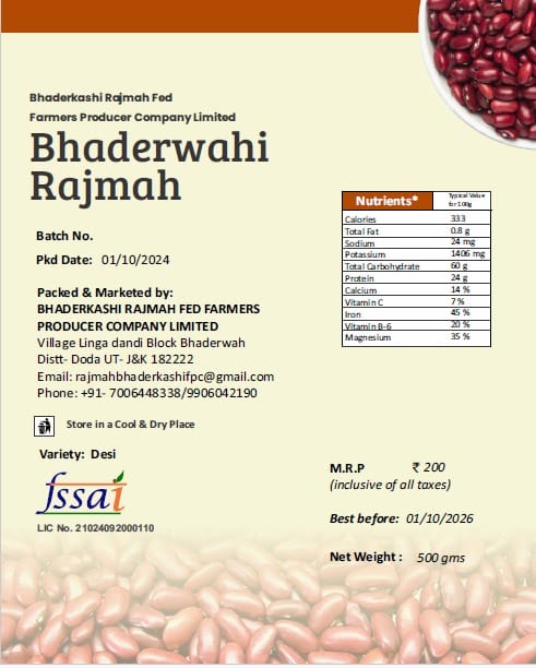 Bhaderwahi Rajmah