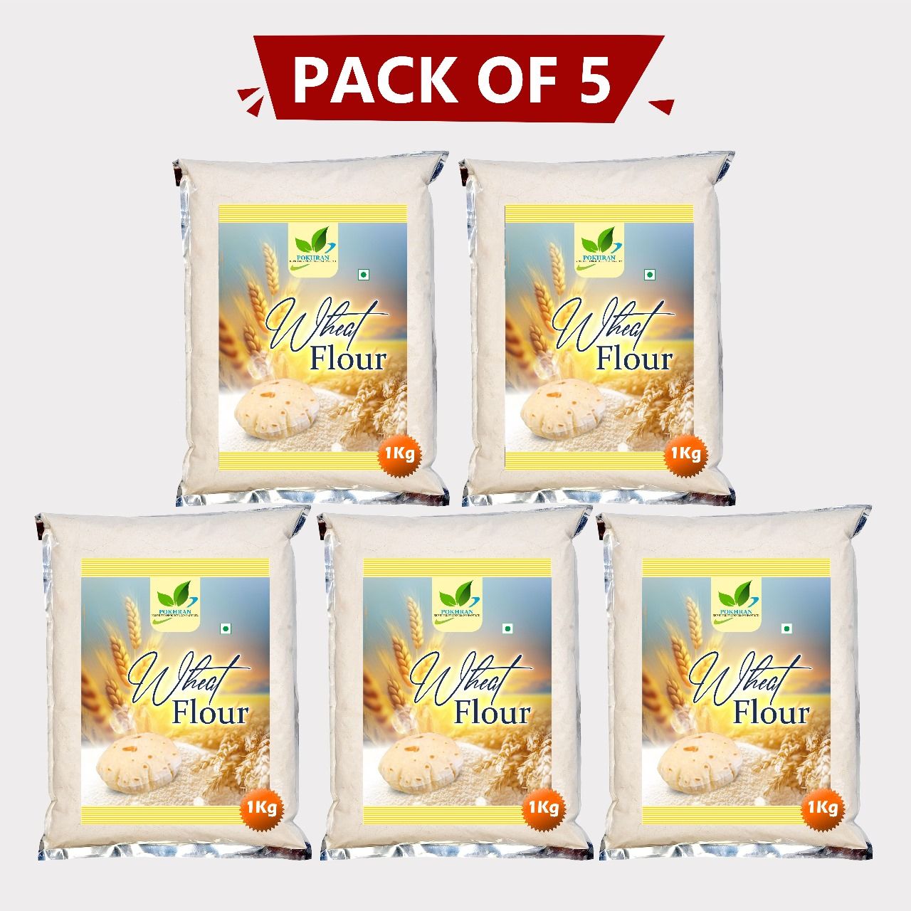 Wheat Flour (Pack of 5)