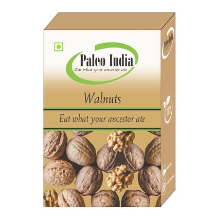Paleo India 500gm Chile Inshell Walnuts|Saboot Akhrot Fresh Natural | Walnuts in the Shell, Rich in Omega-3, Antioxidants & Fiber |Healthy Snacks| Baking, Cooking| Dry Fruits Paleo India 500gm Chile Inshell Walnuts|Saboot Akhrot Fresh Natural | Walnuts in the Shell, Rich in Omega-3, Antioxidants & Fiber |Healthy Snacks| Baking, Cooking| Dry Fruits