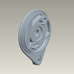 Rear Brake Panel - HF Deluxe | Splendor Pro | Splendor+ | Splendor NXG - 43100153600ZS