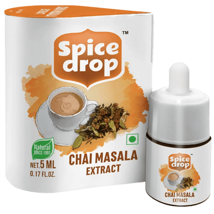 Spice Drop Chai Masala Extract | 5 ML (180 Drops) Spice Drop Chai Masala Extract | 5 ML (180 Drops)