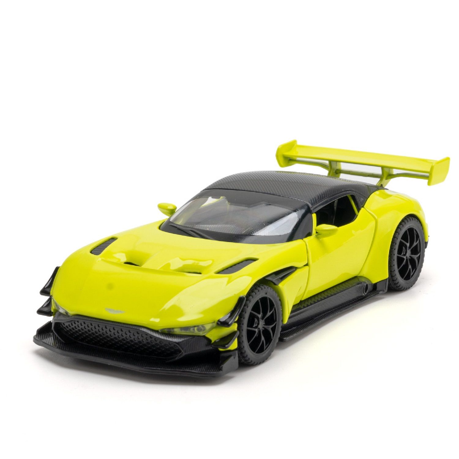 KTRS ENTERPRISE 1:32 Aton Mrtin Vulcan Alloy Metal Pull Back Die-cast Car Model Pull Back car Super Openable Doors Sound and Light Doors & Light Music Boys Toys for Kids
