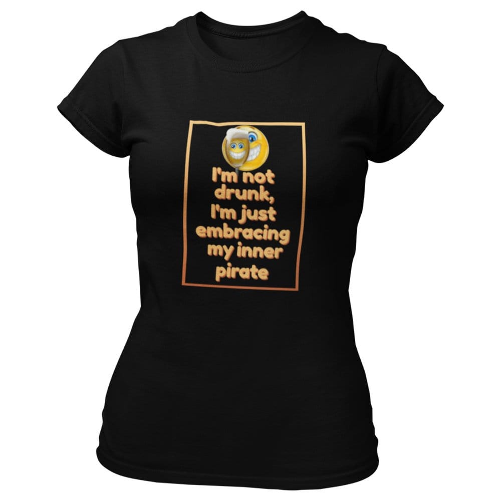 EqualLife Pure Cotton Bio-Washed T-Shirt Chest Printed-Funny Slogan-Beer Fun Design-4-by ZingerTees-Women-EL9120389-F