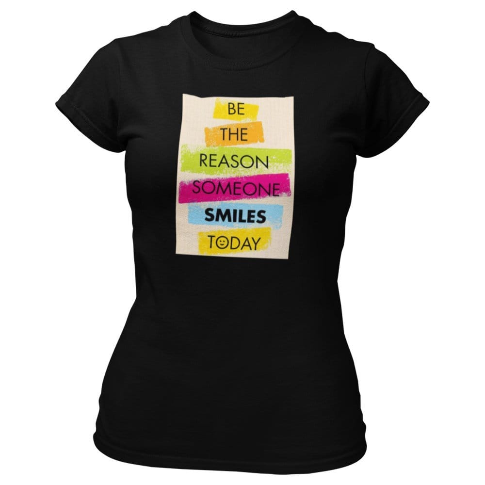 EqualLife Pure Cotton Bio-Washed T-Shirt Chest Printed-Inspirational Slogan-Design-20-by ZingerTees-Women-EL9120410-F