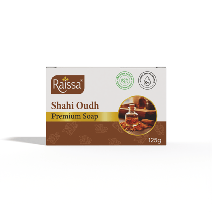Raissa Premium Soap - Shahi Oudh, 125g Raissa Premium Soap - Shahi Oudh, 125g