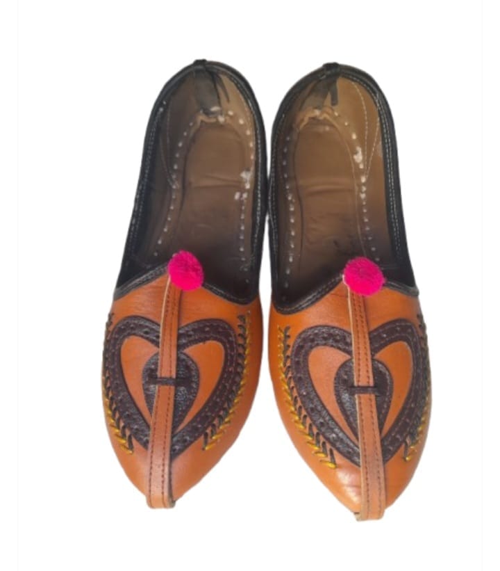 Punjabi Brown Juti for Men