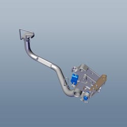 Hero Genuine Rear Brake Pedal & Rod Sub Assembly for HF Deluxe, Splendor Plus, Passion Pro, Splendor Plus XTEC, Splendor Plus XTEC 2.0 | Durable Construction | OEM Fit | Reliable Performance | Engine Protection | Easy Installation - 46544AAEB00S