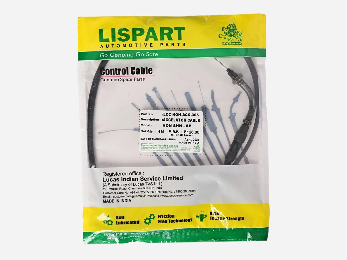 LISPART Accelerator Cable - LCC-HON-ACC-305 for SP SHINE