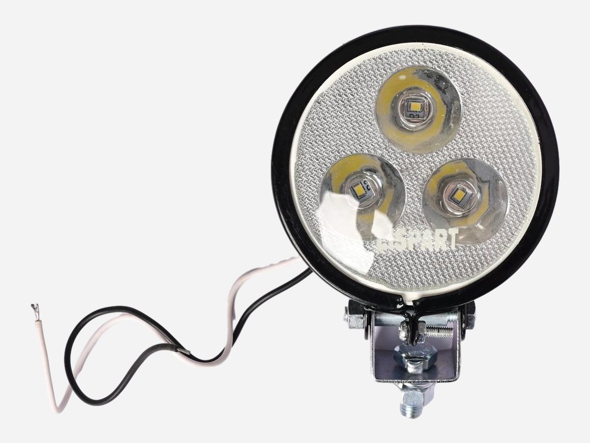 LISPART Fog Lamp With LED Bulb - LFOGL-85-LED for Passenger Vehicle and Small Commercial Vehicle All Models