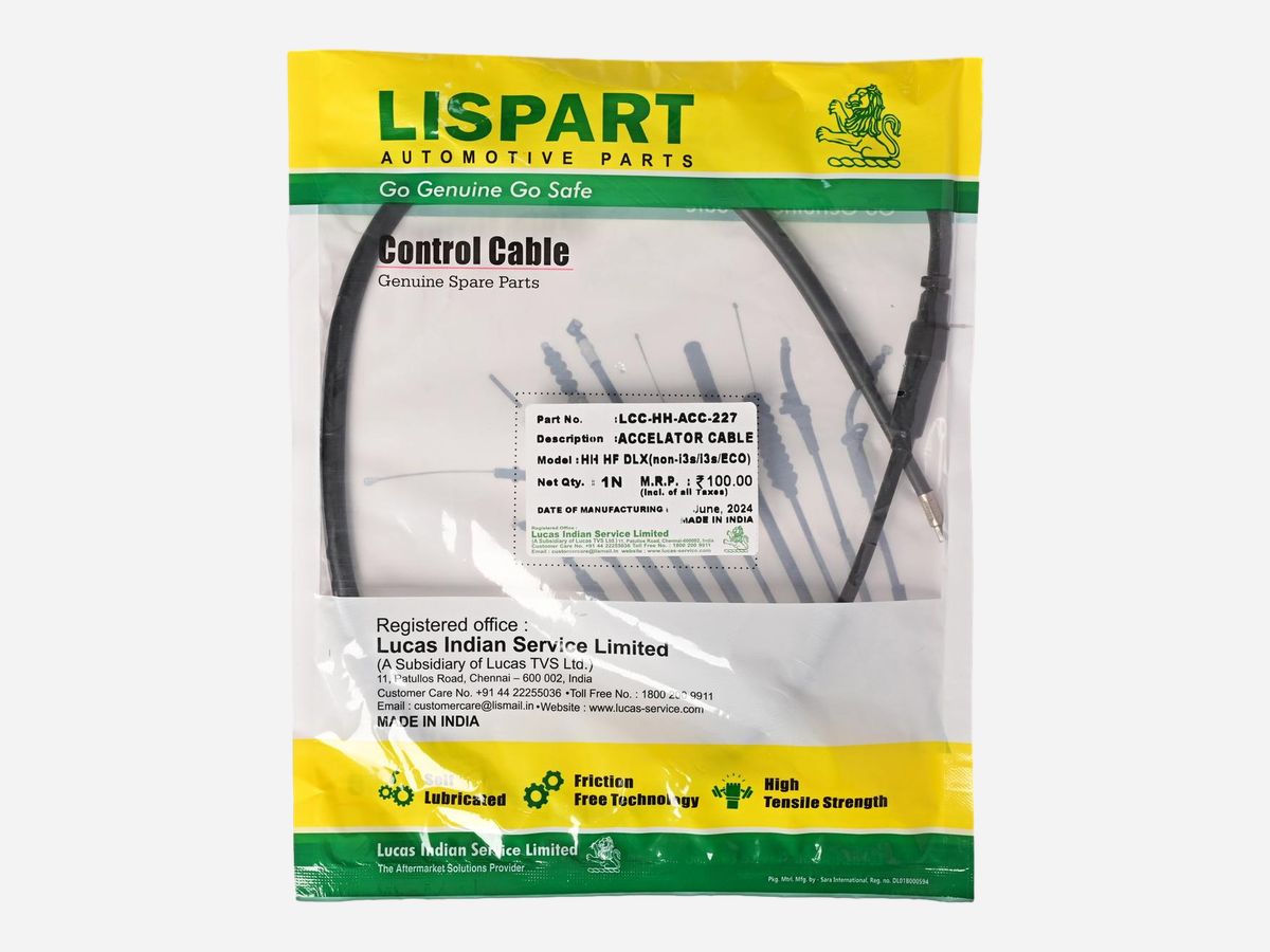 LISPART Accelerator Cable - LCC-HH-ACC-227 for HF DELUXE