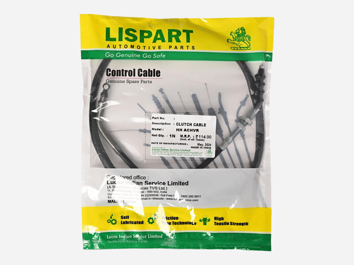 LISPART Clutch Cable - LCC-HH-CC-220 for CBZ