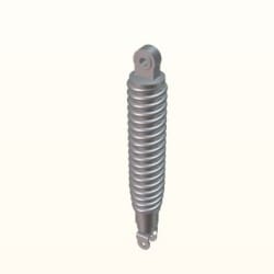 Hero Genuine Rear Shock Absorber / Cushion Assembly for Maestro Edge, Destini 125, Pleasure Plus & Duet | Smooth Ride Comfort | Durable Construction | OEM Fit | Vibration Control | Reliable Performance - 52400AAW000S