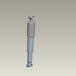 Rear Shock Absorber / Suspension / Cushion / Fork Assembly - Splendor+ - 52400KCC830ZCS