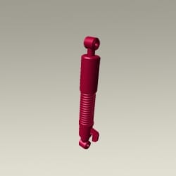 Rear Shock Absorber / Suspension / Cushion / Fork Assembly - HF Deluxe - 52400KST951ZCS
