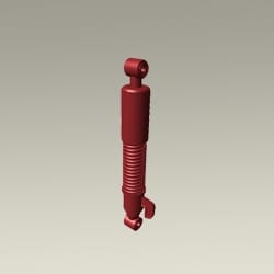 Rear Shock Absorber / Suspension / Cushion / Fork Assembly - HF Deluxe - 52400KST951ZDS