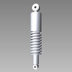 Rear Shock Absorber / Suspension / Cushion / Fork Assembly - Splendor+ | Splendor Pro - 52400KWH961ZCS