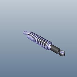 Hero Genuine Rear Suspension Assembly – Comfortable & Balanced Ride for Mavrick - 52400ACJ000S