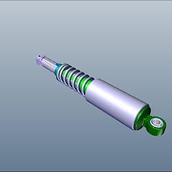 Rear Shock Absorber / Suspension / Cushion / Fork Assembly - HF Deluxe | HF Dawn - 52400AAH000VS