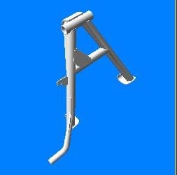 Hero Genuine Center Stand for Ignitor | Heavy Duty Construction | Stable Parking Support | Precise OEM Fit | Reliable Performance | Easy Installation - 50500KWF900S