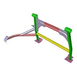 Center Stand / Main Stand - Pleasure+ - 50500AAL900S