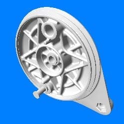 Rear Brake Panel - Ignitor | Passion Xpro - 43100KTE950S