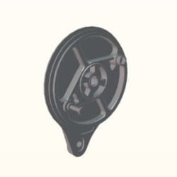 Rear Brake Panel - HF Dawn - 43100AAJ600S