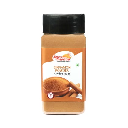 Agro Mantra Cinnamon Powder/dalchini  100g | Rich & Aromatic | Sourced from Kerala | Perfect for Baking, Chai, Biryani & Desserts | Finely Ground for Seamless Blending | Fresh & Preservative-Free