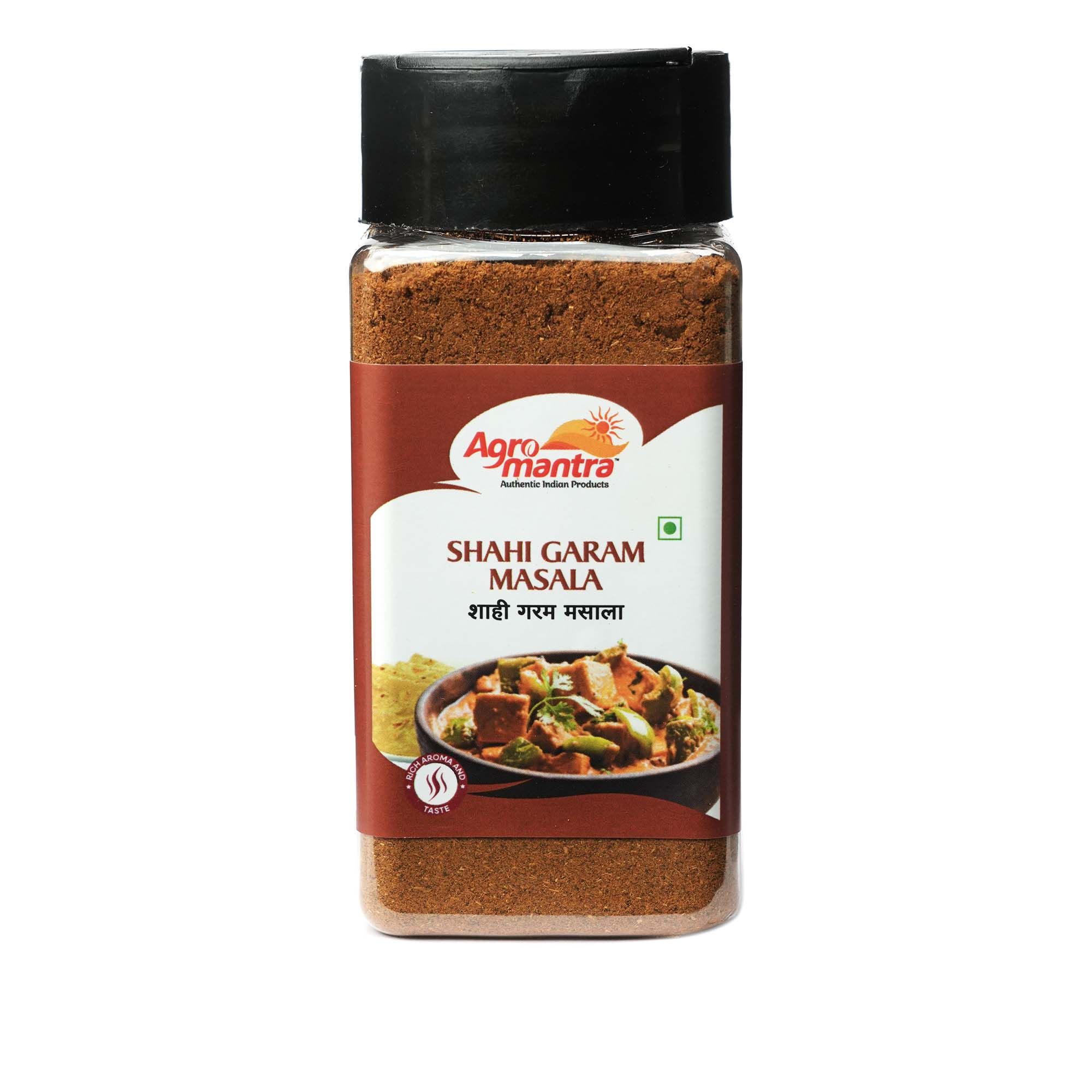 Agro Mantra Shahi Garam Masala Spice Mix 100g | Rich & Aromatic Blend | Perfect for Curries, Biryani, Marinades & Snacks | Authentic Indian Flavor | Fresh & Preservative-Free (pack of 2)