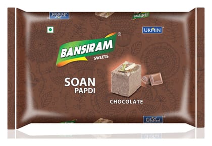 BANSI RAM Chocolate Soan Papdi, 250gm BANSI RAM Chocolate Soan Papdi, 250gm