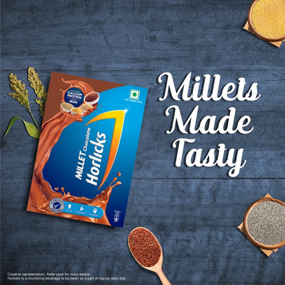 MILLET Chocolate horlicks 600gm BIB