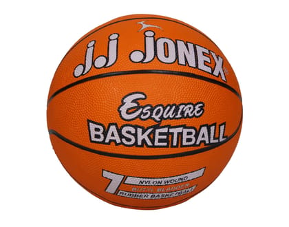 JJ JONEX Basketball for Indoor-Outdoor Training Basketball Esquire Size 7 (Orange) (MYC) JJ JONEX Basketball for Indoor-Outdoor Training Basketball Esquire Size 7 (Orange) (MYC)