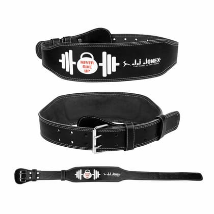 JJ JONEX Unisex Weightlifting Never Give Up Gym Belt for Fitness Workout | Stabilized Support |Lightweight Design (MYC) JJ JONEX Unisex Weightlifting Never Give Up Gym Belt for Fitness Workout | Stabilized Support |Lightweight Design (MYC)