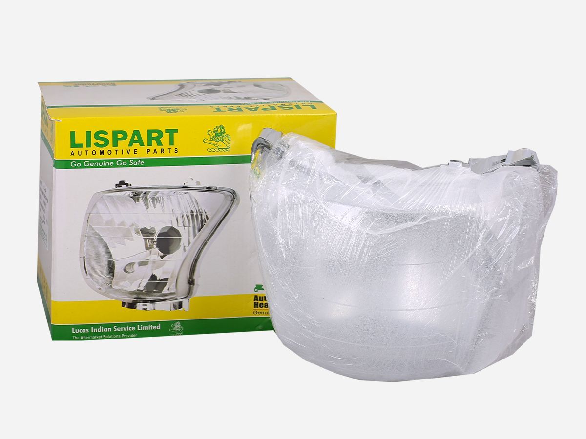LISPART Head Lamp Assembly - HL-HU30 for Passion Plus