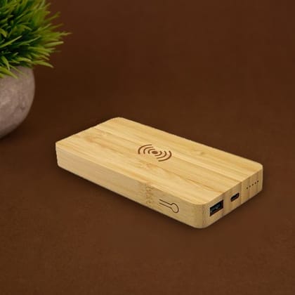 Wangari Aspen QI 10000mAh power bank with 15W Wireless Charger Wangari Aspen QI 10000mAh power bank with 15W Wireless Charger