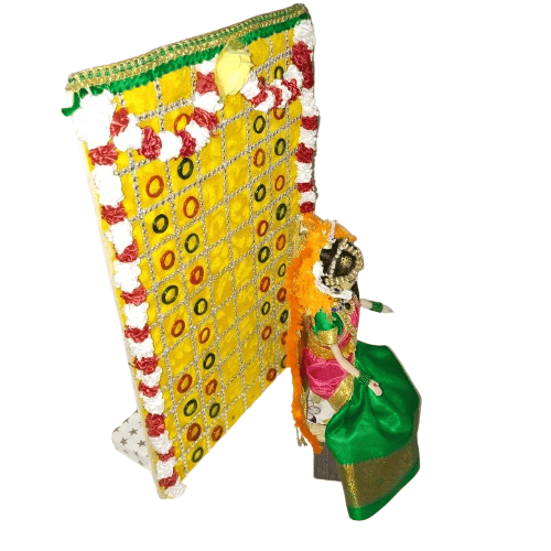 Handmade Indian Traditional Bommalatam Kolu Doll for Home Decor and Festival