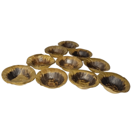 Eco-Friendly Disposable Areca Leaf Bowls - 4 Inches Eco-Friendly Disposable Areca Leaf Bowls - 4 Inches