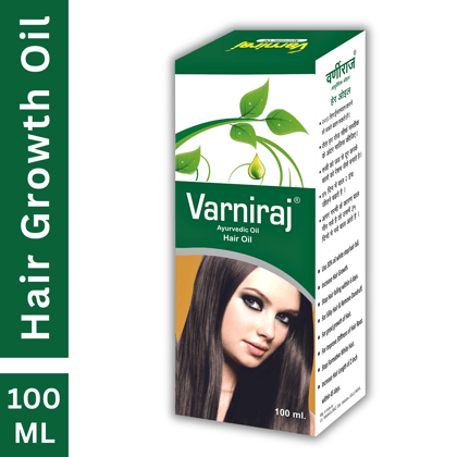 Varniraj Ayurvedic Hair Growth Oil for Women & Men | Hair Fall Control Oil with Herbs | Hair Oil for Hair Growth (100 ML) Varniraj Ayurvedic Hair Growth Oil for Women & Men | Hair Fall Control Oil with Herbs | Hair Oil for Hair Growth (100 ML)