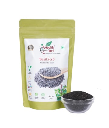 Organic Basil Seeds - 250g Organic Basil Seeds - 250g