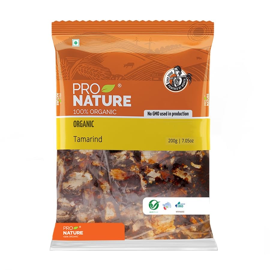 Pro Nature Organic 100% Organic Tamarind, 500G